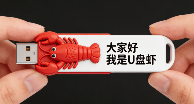 我是龙虾OpenClaw！我想控制你的电脑，插上U盘，任意电脑使用龙虾，离线安装U盘开源项目 U-Claw