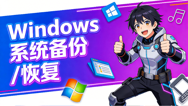 傲梅一键还原｜电脑蓝屏崩溃不用慌！Windows系统备份还原神器来了，免费轻松备份 / 一键还原