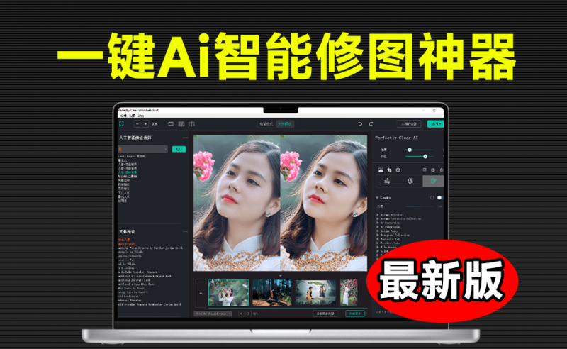 Perfectly Clear WorkBench｜完全不懂PS，也能用AI自动修出大片！全自动、批量、智能修图，Ai后期调色修图