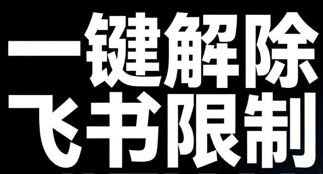 Fscopy｜一招复制飞书文档内容，飞书文档内视频、图片、表格附件解锁下载权限，免安装一键运行使用