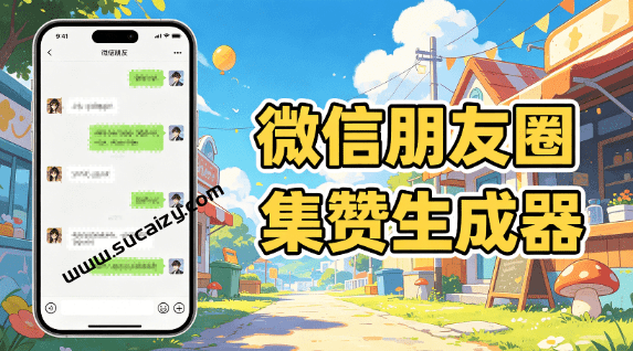 拒绝营销！轻松微信朋友圈集赞生成器，免费无广告，一键生成集赞截图，稳定运行多年  ourboy